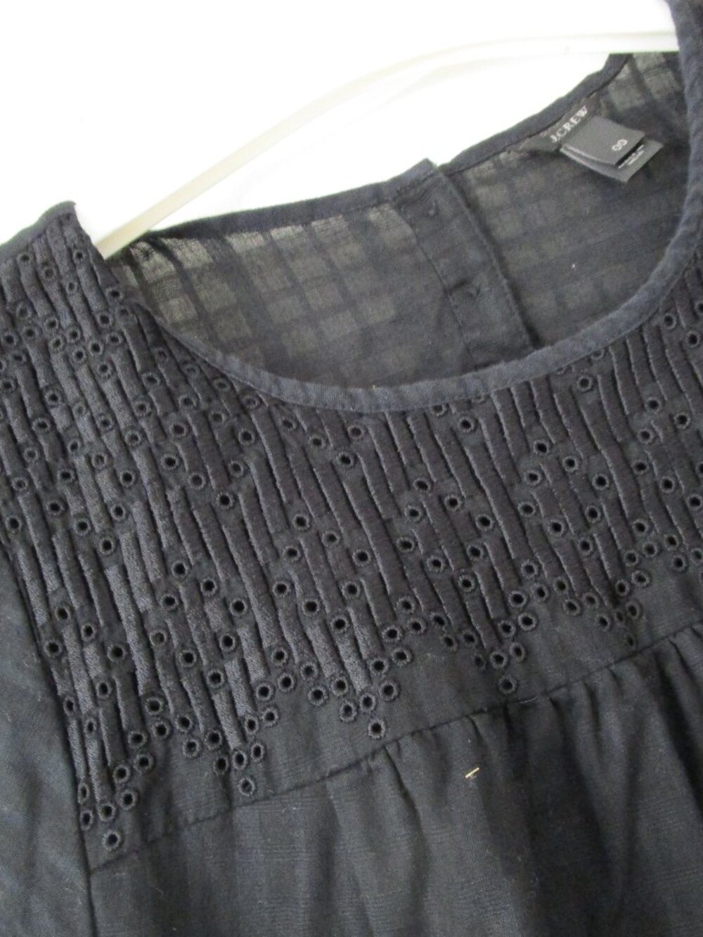 J.Crew Sleeveless Eyelet Top